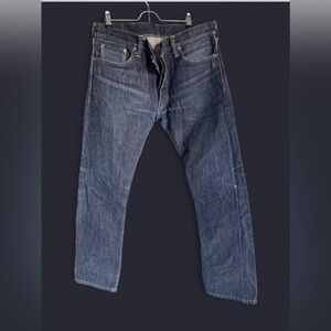 Classic Indigo Men's Straight Jeans